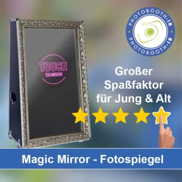 In Brotterode-Trusetal einen Magic Mirror Fotospiegel mieten