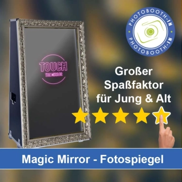 In Bruchhausen-Vilsen einen Magic Mirror Fotospiegel mieten