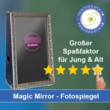 In Bruchmühlbach-Miesau einen Magic Mirror Fotospiegel mieten