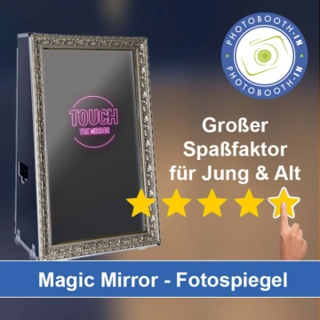 In Bruck in der Oberpfalz einen Magic Mirror Fotospiegel mieten