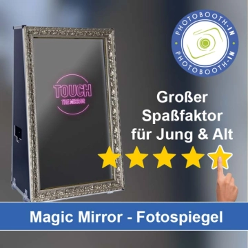 In Brüggen (Niederrhein) einen Magic Mirror Fotospiegel mieten