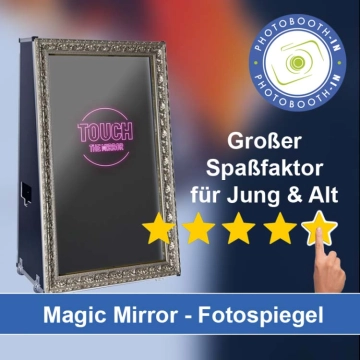 In Brühl (Baden) einen Magic Mirror Fotospiegel mieten