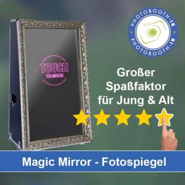In Brühl (Rheinland) einen Magic Mirror Fotospiegel mieten