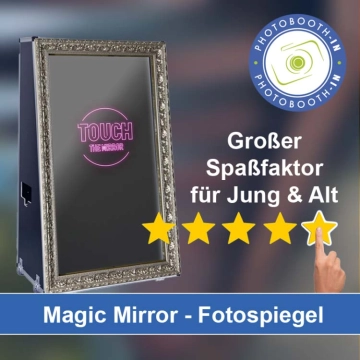 In Brunsbüttel einen Magic Mirror Fotospiegel mieten