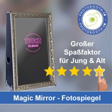 In Bubenreuth einen Magic Mirror Fotospiegel mieten