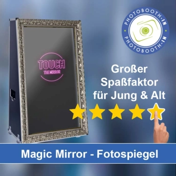 In Buchen (Odenwald) einen Magic Mirror Fotospiegel mieten