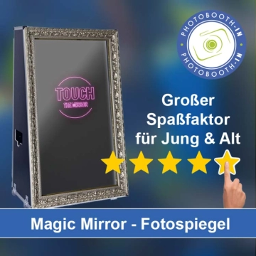 In Büchenbach einen Magic Mirror Fotospiegel mieten