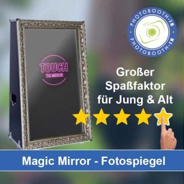 In Büchlberg einen Magic Mirror Fotospiegel mieten