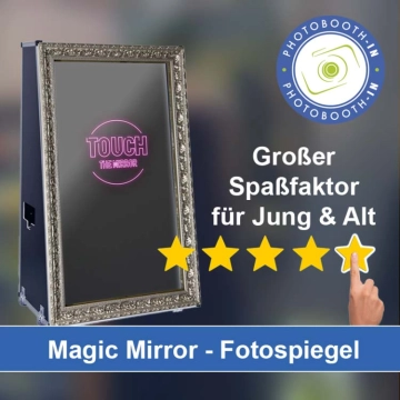 In Büdingen einen Magic Mirror Fotospiegel mieten