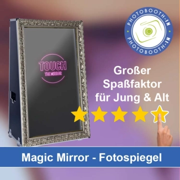 In Burbach (Siegerland) einen Magic Mirror Fotospiegel mieten