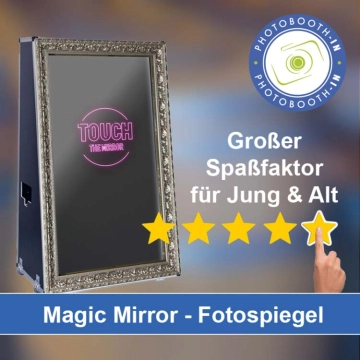 In Burg bei Magdeburg einen Magic Mirror Fotospiegel mieten