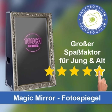 In Burgdorf (Region Hannover) einen Magic Mirror Fotospiegel mieten