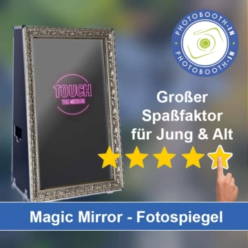 In Burgkirchen an der Alz einen Magic Mirror Fotospiegel mieten