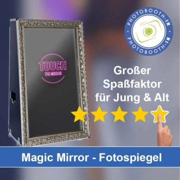 In Burgkunstadt einen Magic Mirror Fotospiegel mieten