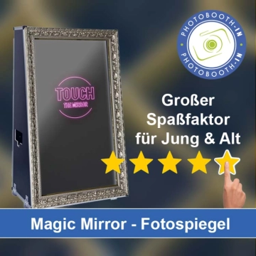 In Burglengenfeld einen Magic Mirror Fotospiegel mieten