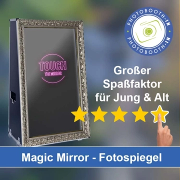 In Burgstetten einen Magic Mirror Fotospiegel mieten
