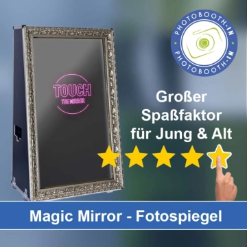 In Burgthann einen Magic Mirror Fotospiegel mieten