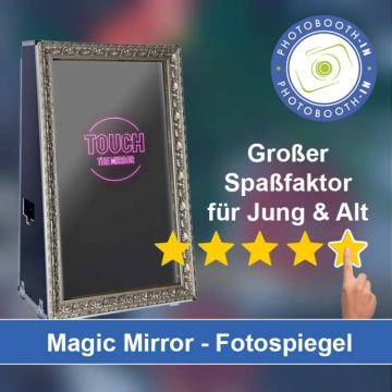 In Burgwald einen Magic Mirror Fotospiegel mieten