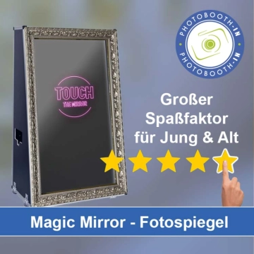In Burscheid einen Magic Mirror Fotospiegel mieten