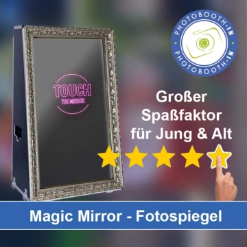 In Buseck einen Magic Mirror Fotospiegel mieten