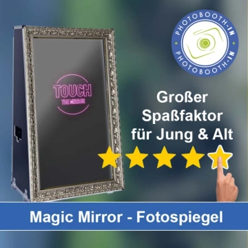 In Buttenheim einen Magic Mirror Fotospiegel mieten