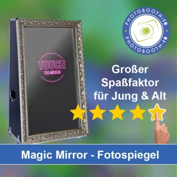 In Buxheim (Schwaben) einen Magic Mirror Fotospiegel mieten