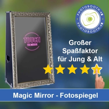 In Buxheim einen Magic Mirror Fotospiegel mieten