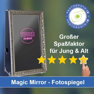 In Buxtehude einen Magic Mirror Fotospiegel mieten