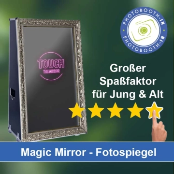 In Cadolzburg einen Magic Mirror Fotospiegel mieten