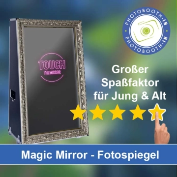 In Cappeln (Oldenburg) einen Magic Mirror Fotospiegel mieten