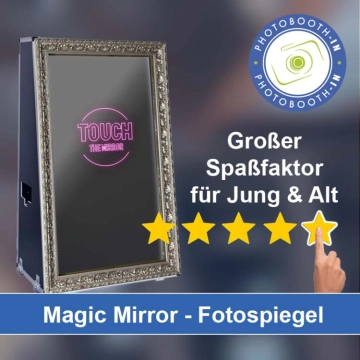 In Castrop-Rauxel einen Magic Mirror Fotospiegel mieten