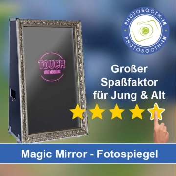 In Chemnitz einen Magic Mirror Fotospiegel mieten