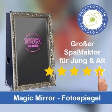 In Coesfeld einen Magic Mirror Fotospiegel mieten