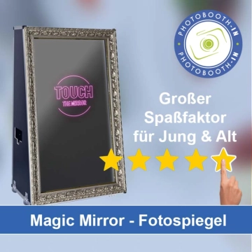 In Cottbus einen Magic Mirror Fotospiegel mieten