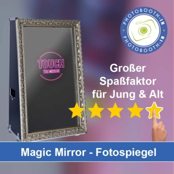 In Crailsheim einen Magic Mirror Fotospiegel mieten