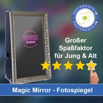 In Cremlingen einen Magic Mirror Fotospiegel mieten