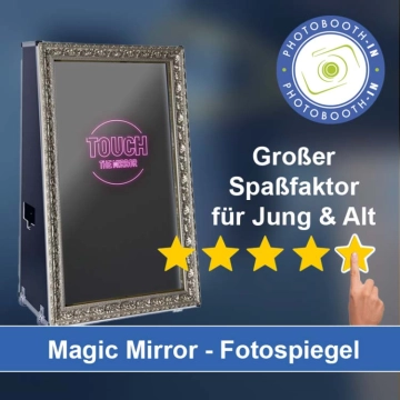 In Creußen einen Magic Mirror Fotospiegel mieten