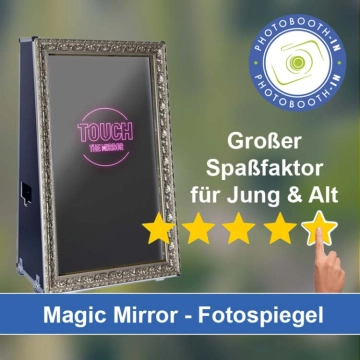 In Cunewalde einen Magic Mirror Fotospiegel mieten