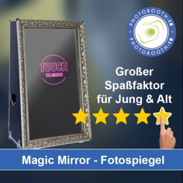 In Dachau einen Magic Mirror Fotospiegel mieten