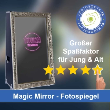 In Dänischenhagen einen Magic Mirror Fotospiegel mieten