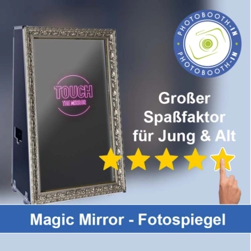 In Dahlenburg einen Magic Mirror Fotospiegel mieten