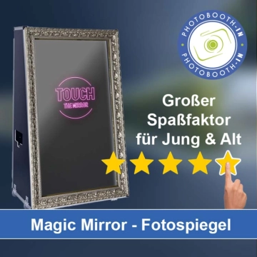 In Dahn einen Magic Mirror Fotospiegel mieten