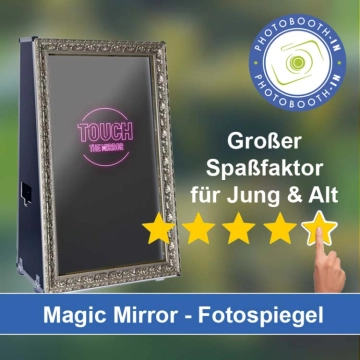In Dannenberg (Elbe) einen Magic Mirror Fotospiegel mieten