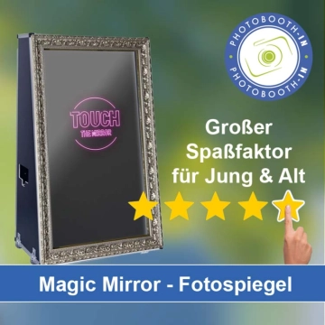 In Dannstadt-Schauernheim einen Magic Mirror Fotospiegel mieten