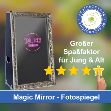 In Darmstadt einen Magic Mirror Fotospiegel mieten