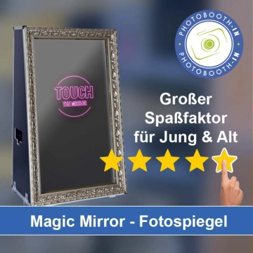 In Dassendorf einen Magic Mirror Fotospiegel mieten