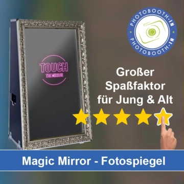 In Deggingen einen Magic Mirror Fotospiegel mieten
