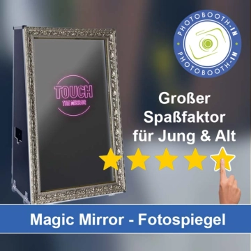 In Deißlingen einen Magic Mirror Fotospiegel mieten