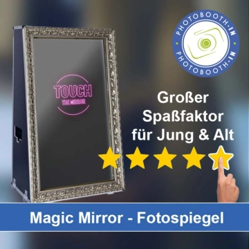 In Delitzsch einen Magic Mirror Fotospiegel mieten