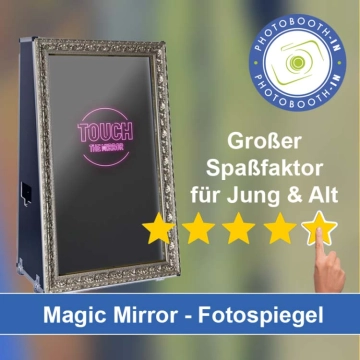 In Delmenhorst einen Magic Mirror Fotospiegel mieten